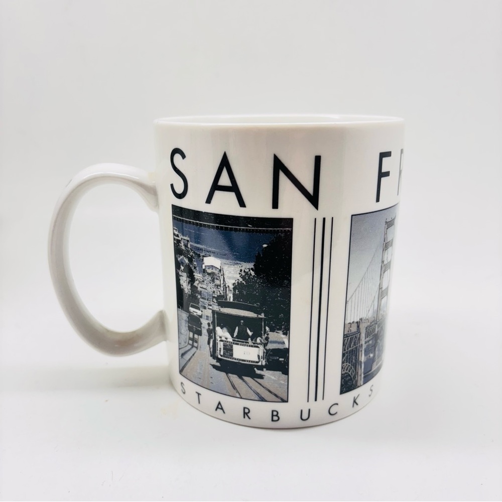 Starbucks Black and White San Francisco Mug